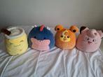 pokemon squishmallow en andere in 1 lot als nieuw, Ophalen of Verzenden