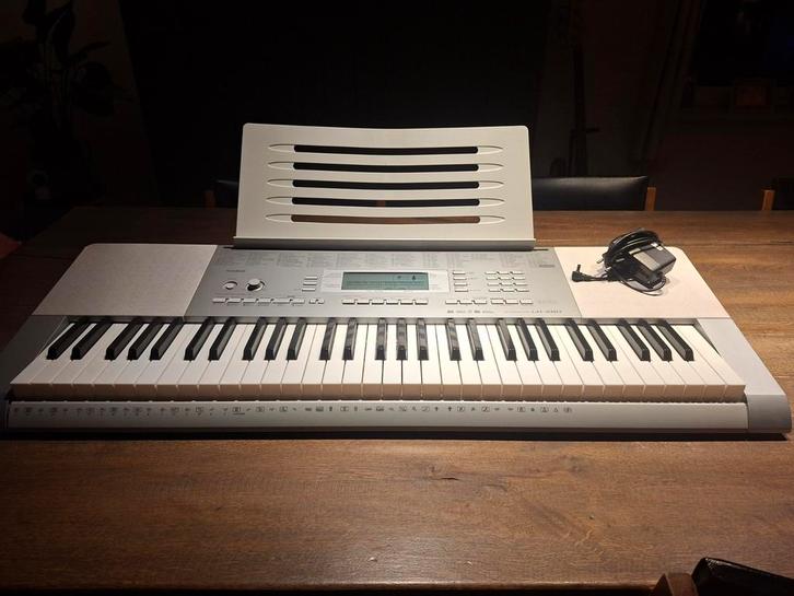 Keyboard LK-280 Casio grijs, Musique & Instruments, Claviers, Casio, Sensitif, Enlèvement