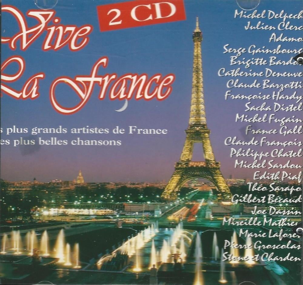 2CD * VIVE LA FRANCE, Cd's en Dvd's, Ophalen of Verzenden, Zo goed als nieuw