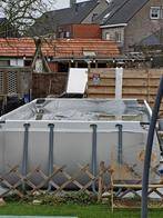 Zwembad met warmtepomp, 300 cm of meer, Zo goed als nieuw, Rechthoekig, Ophalen