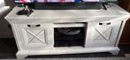 Tv- kast Landelijk grijs-wit, Enlèvement, Comme neuf, Autres matériaux, Landelijk