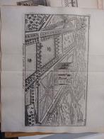 Ets harrewijn, kasteel van Huldenberg (ong1740), Antiek en Kunst, Kunst | Etsen en Gravures, Ophalen