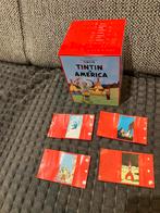 Boîte métal Tintin à chocolat Neuhaus + 4 paquets de Hergé, Enlèvement ou Envoi, Tintin, Comme neuf