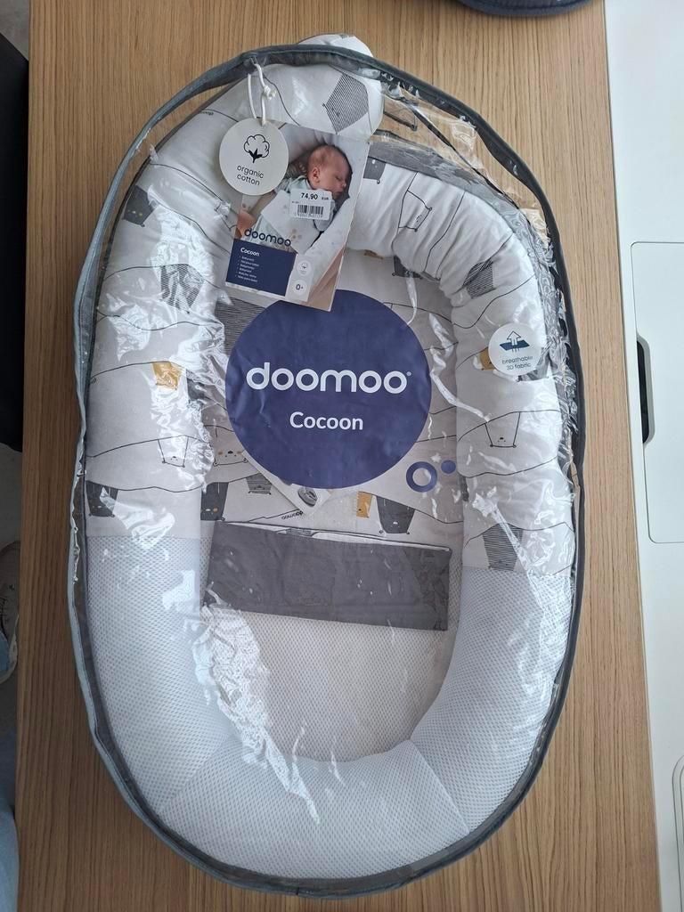 Doomoo Cocoon Baby nestje + ergonomisch kussen., Enfants & Bébés, Produits pour enfants, Enlèvement