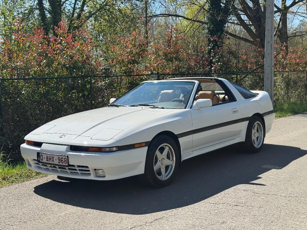 toyota Supra - Targa - Turbo, Auto's, Toyota, Bedrijf, Supra, Benzine, Automaat, Wit, Beige, Leder, Achterwielaandrijving, Dealer onderhouden