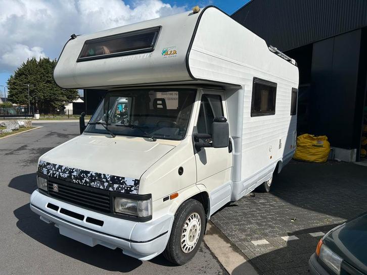 Camping car Citroën C25 oldtimer 1994 125000 km, Caravanes & Camping, Camping-cars, Particulier, Diesel, Enlèvement