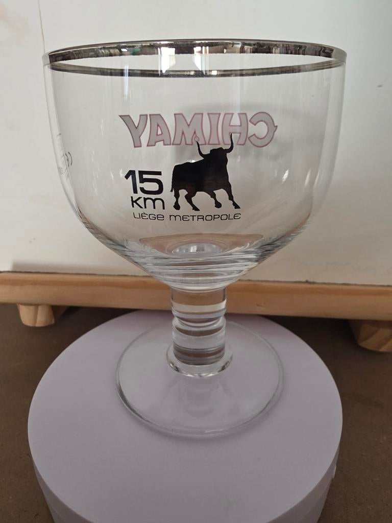 Calice chimay 25 ctl 15 km de Liège  ancien type, Enlèvement ou Envoi