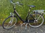 Zwarte elektrische damesfiets Montego, 55 tot 59 cm, Ophalen, Gebruikt, Overige merken
