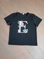 Maat 152 : t-shirt met letter E, Kinderen en Baby's, Kinderkleding | Maat 152, Ophalen of Verzenden, Zo goed als nieuw, Meisje