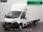 Fiat Ducato Bakwagen Achterdeuren 150PK Navi Airco Cruise Eu, Stof, Gebruikt, 2500 kg, Wit