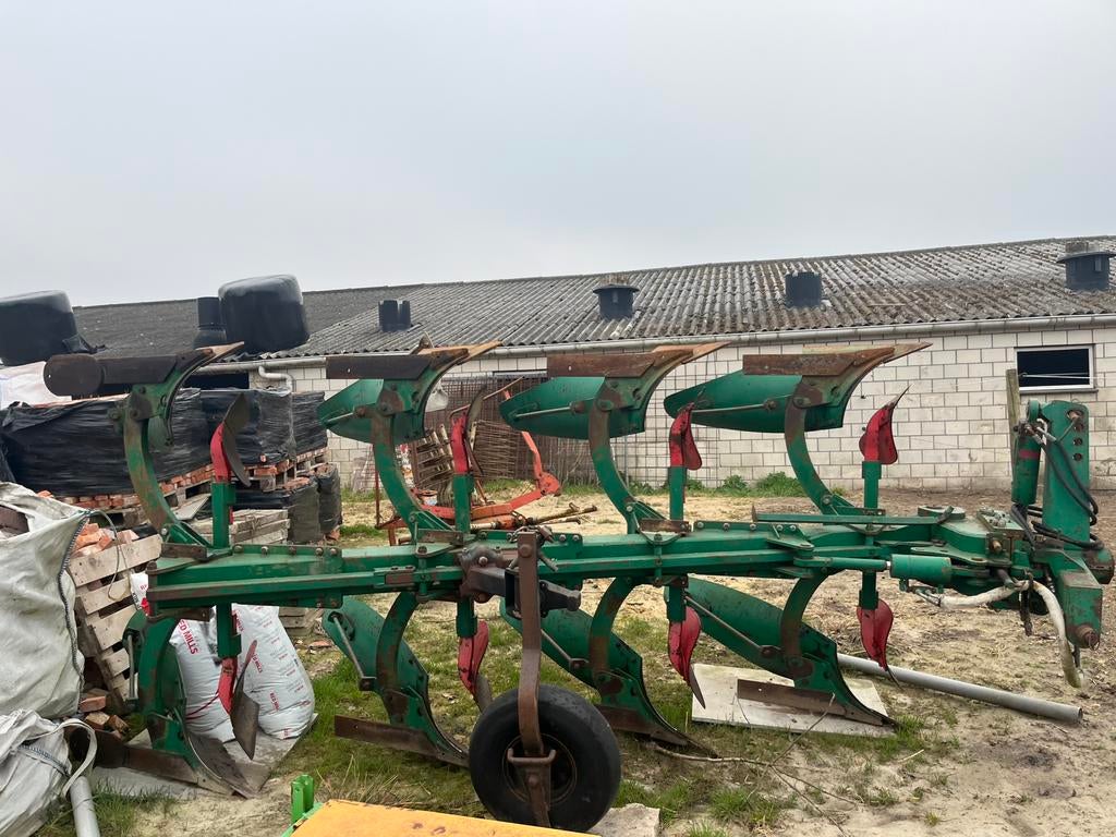 Ploeg 4schaar variabel, Ophalen