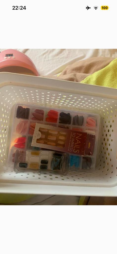 Nagelset, Handtassen en Accessoires, Ophalen, Gebruikt, Overige typen