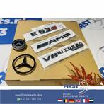 W212 W213 C238 E63 S 4MATIC+ STER AMG LOGO SET ZWART EMBLEME, Autos : Pièces & Accessoires, Utilisé, -, -, Enlèvement ou Envoi