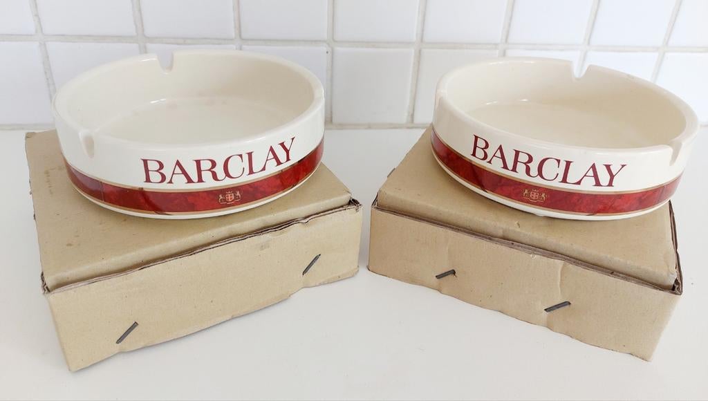 Barclay asbakken, Ophalen of Verzenden