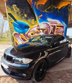 BMW 118D COUPÉ TE KOOP, Auto's, BMW, 100 kW, Zwart, 4 cilinders, Leder en Stof