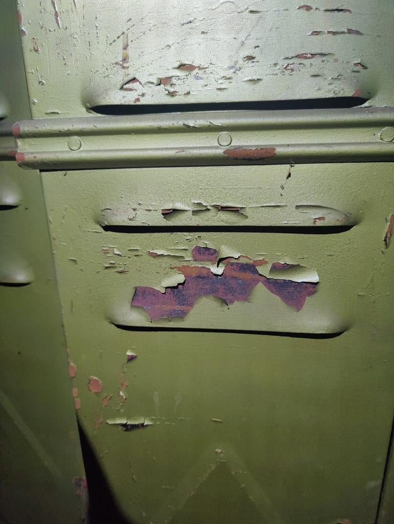 Authentieke locker, Ophalen