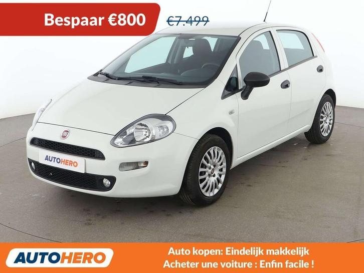 Fiat Punto 1.2 Basis (bj 2018), Auto's, Fiat, Te koop, Punto, ABS, Airbags, Airconditioning, Boordcomputer, Centrale vergrendeling