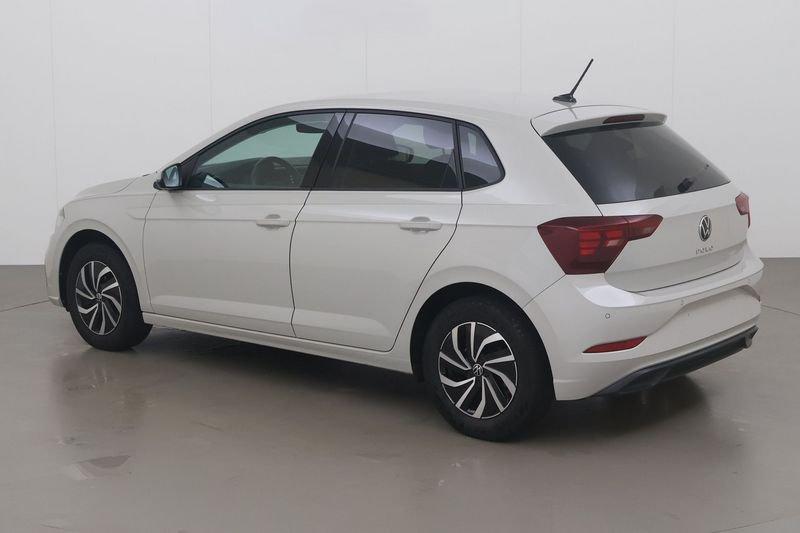 Volkswagen Polo 1.0 TSI Life 115 AT, Auto's, Gebruikt, Overige bekleding, https://public.car-pass.be/vhr/8449ae3c-440a-498d-b47c-febb2566644f
