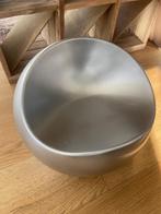 Fauteuil / siège design gris argenté Kartell, Enlèvement, Utilisé, 75 à 100 cm, 50 à 75 cm