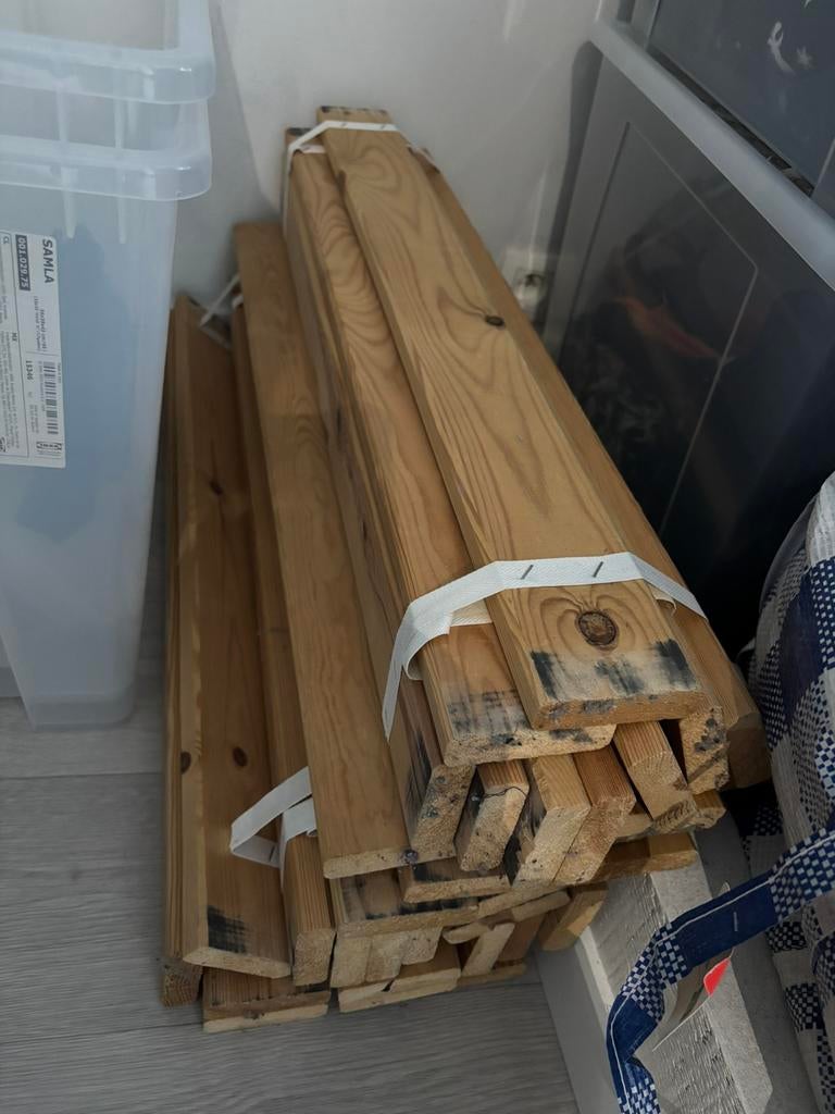 Latoflex ikea 2 x 1 persoons, Ophalen, Zo goed als nieuw, 200 cm