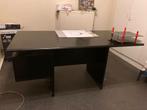zwarte Bureau, Huis en Inrichting, Bureaus, Ophalen, Gebruikt, Bureau