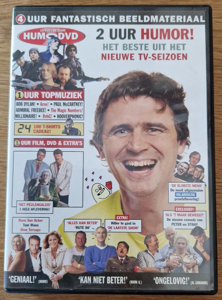 De Zesde Humo-DVD: Alle Dagen Dijenkletsen - DVD, Tous les âges, Comme neuf, Musique et Concerts