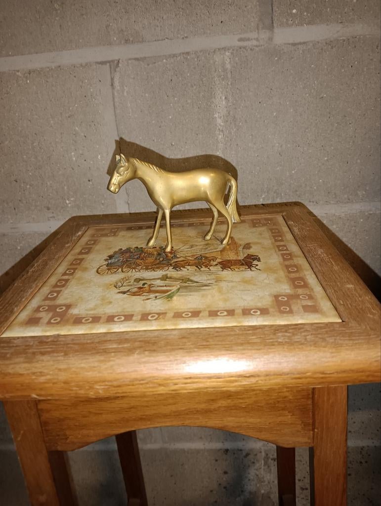 Koperen Spaans veulentje, Huis en Inrichting, Ophalen of Verzenden