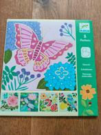 Djeco - 5 x tekensjablonen - natuur, Ophalen of Verzenden, Gebruikt, Overige typen