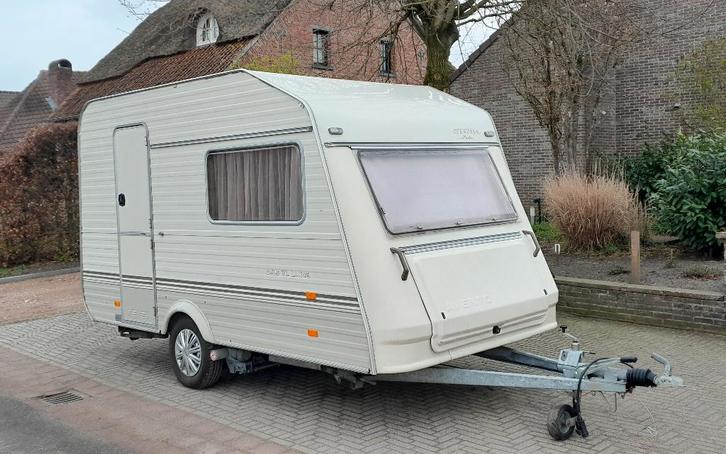 caravan, Caravans en Kamperen, Caravans, Particulier, tot en met 2, 500 - 750 kg, Treinzit, Avento, Lengtebed, tot 4 meter, 50 kg of minder