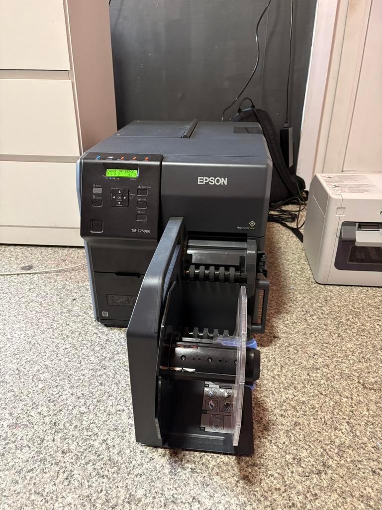 Epson Colorworks c7500g, Computers en Software, Labelprinters, Ophalen of Verzenden, Niet werkend, Azerty, Etiket