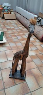 Beeld giraf, Ophalen