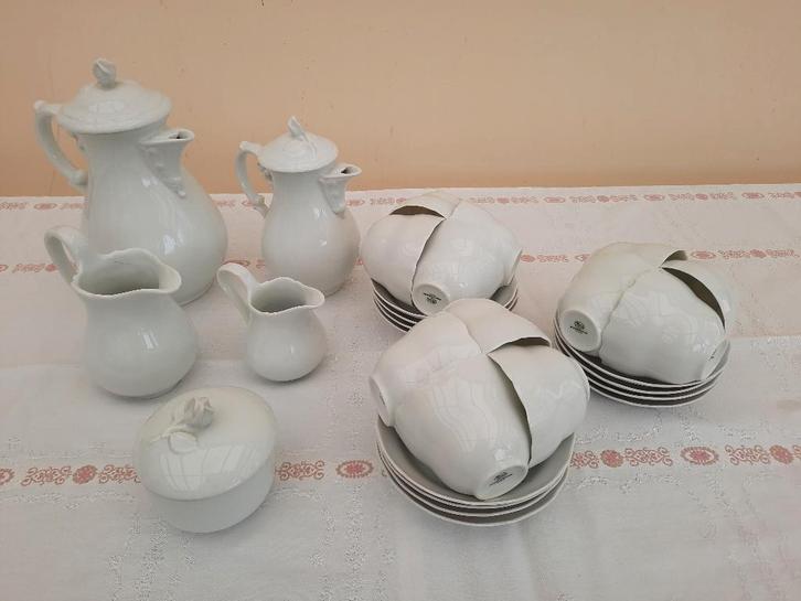 Service à café et à thé de Hutschenreuter 1814, Antiquités & Art, Antiquités | Porcelaine, Enlèvement