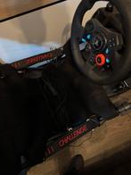 Race stoel met stuur versnelling en pedalen, Games en Spelcomputers, Ophalen, Zo goed als nieuw