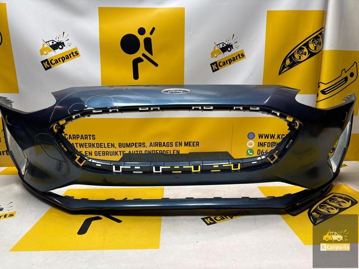 Ford Focus ST Voorbumper origineel KLS JX7B-17757-S, Auto-onderdelen, Carrosserie, Bumper, Ford, Voor, Gebruikt