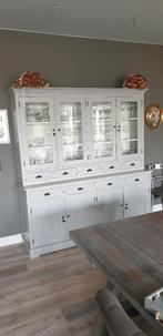 Landelijke kast licht grijs, Antiek en Kunst, Ophalen