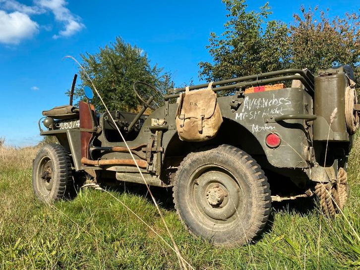 Jeep MB 1944, Autos, Oldtimers & Ancêtres, Particulier, Jeep, Essence, Enlèvement