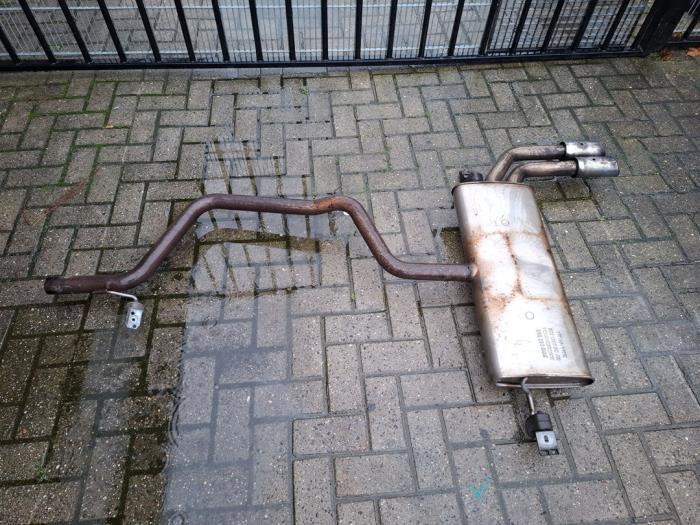 Uitlaat Einddemper van een Audi A3, Gebruikt, -, -, -