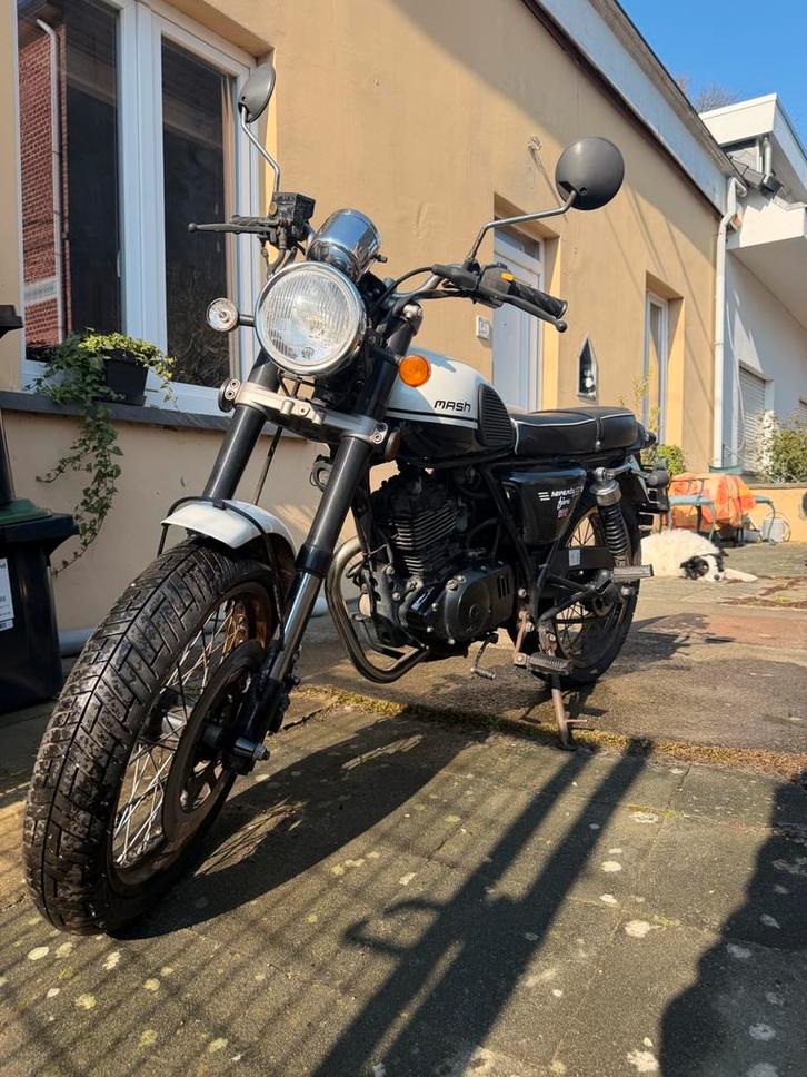 Mash Seventy Five (75) motorfiets - project, Fietsen en Brommers, Brommers | Overige merken, Gebruikt, Ophalen
