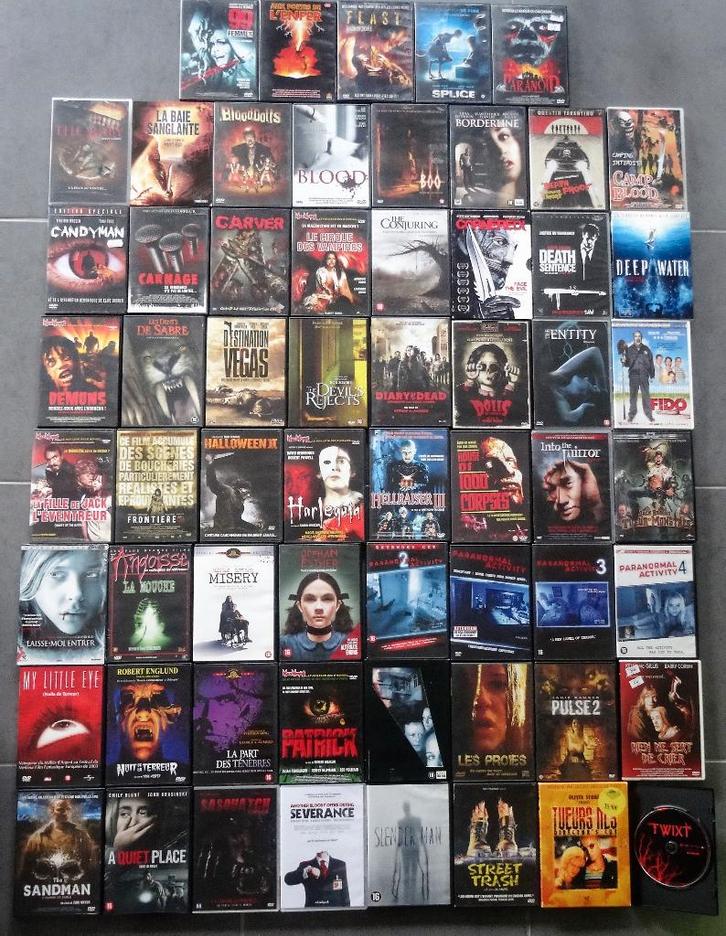 DVD FILMS D' HORREUR, CD & DVD, DVD | Horreur, Comme neuf, Slasher, Enlèvement