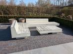 Loungeset steigerhout met kussens op maat gemaakt, Tuin en Terras, Ophalen, Loungeset