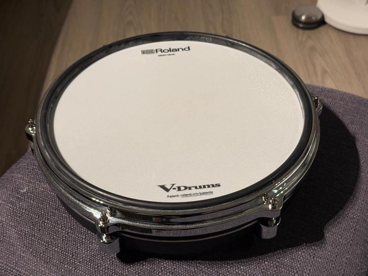 Roland PD-12X snare drumpad 12-inch V-Pad, Muziek en Instrumenten, Drumstellen en Slagwerk, Zo goed als nieuw, Roland, Elektronisch