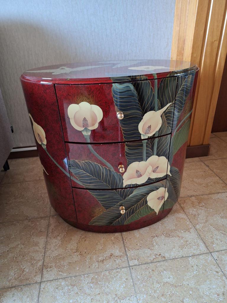 Japanse ladekast, Ophalen, Gebruikt