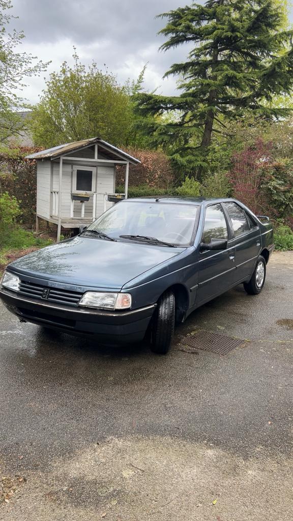 Peugeot 405 GL, Auto's, Oldtimers, Particulier, Peugeot, Benzine, Handgeschakeld, Zilver of Grijs, Stof, Achterwielaandrijving