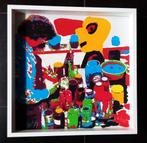 Karel Appel, 'Geel Hoofd' (mooi gelijst), Enlèvement ou Envoi