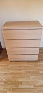 Commode 4 tiroirs, 3 ou 4 tiroirs, 25 à 50 cm, Comme neuf, Enlèvement