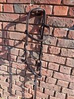 Bitloos hoofdstel donkerbruin . Gevlochten neusriem, Enlèvement ou Envoi