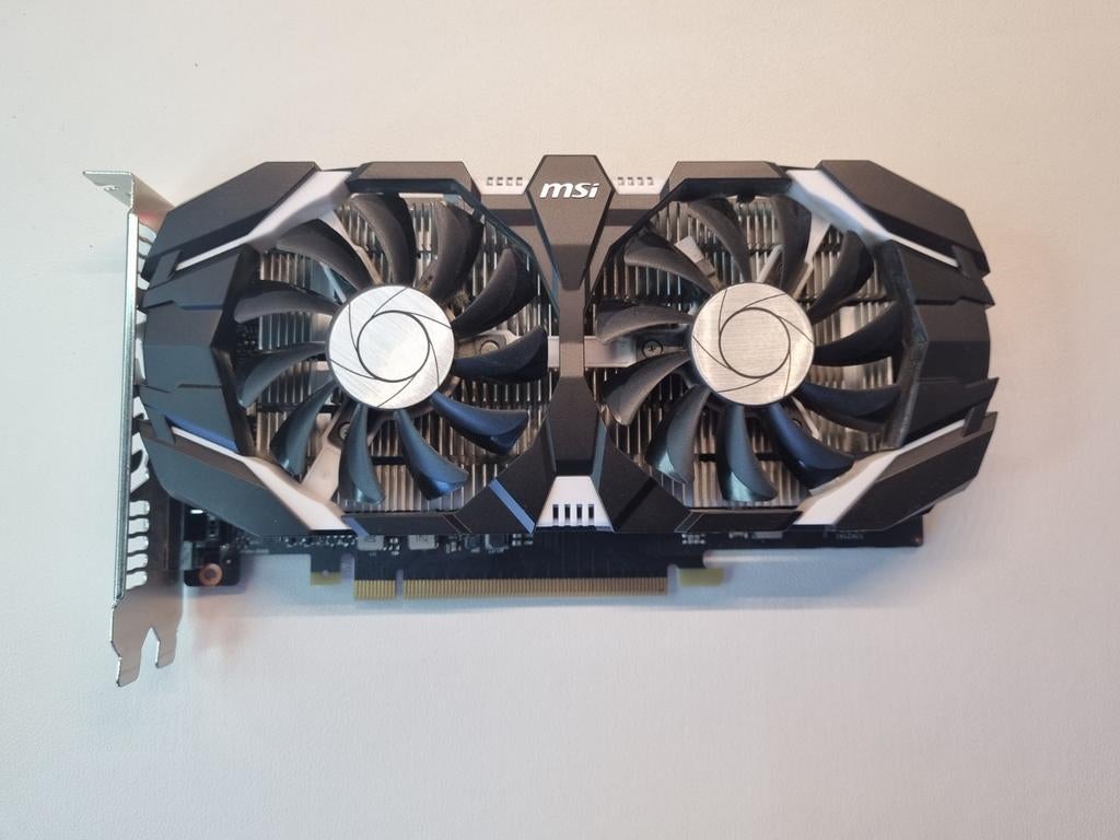 MSI GTX 1050 2GB Gaming X Dual Fan Werkt Perfect + Doos, Computers en Software, Videokaarten, Ophalen of Verzenden