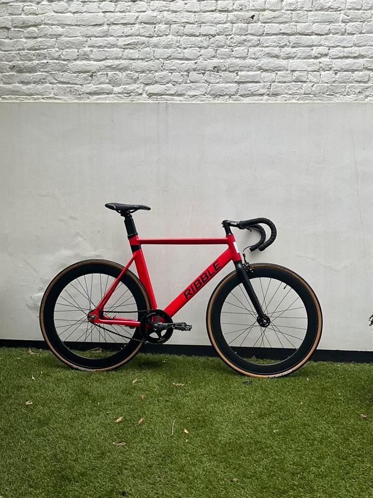 Unieke custom racefiets / stadsfiets met 2 versnellingen, Fietsen en Brommers, Fietsen | Racefietsen, Gebruikt, Heren, Overige merken