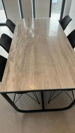 Moderne tafel, Huis en Inrichting, Tafels | Eettafels, Ophalen, Zo goed als nieuw