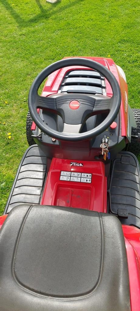 Zitmaar castelgarden, Ophalen